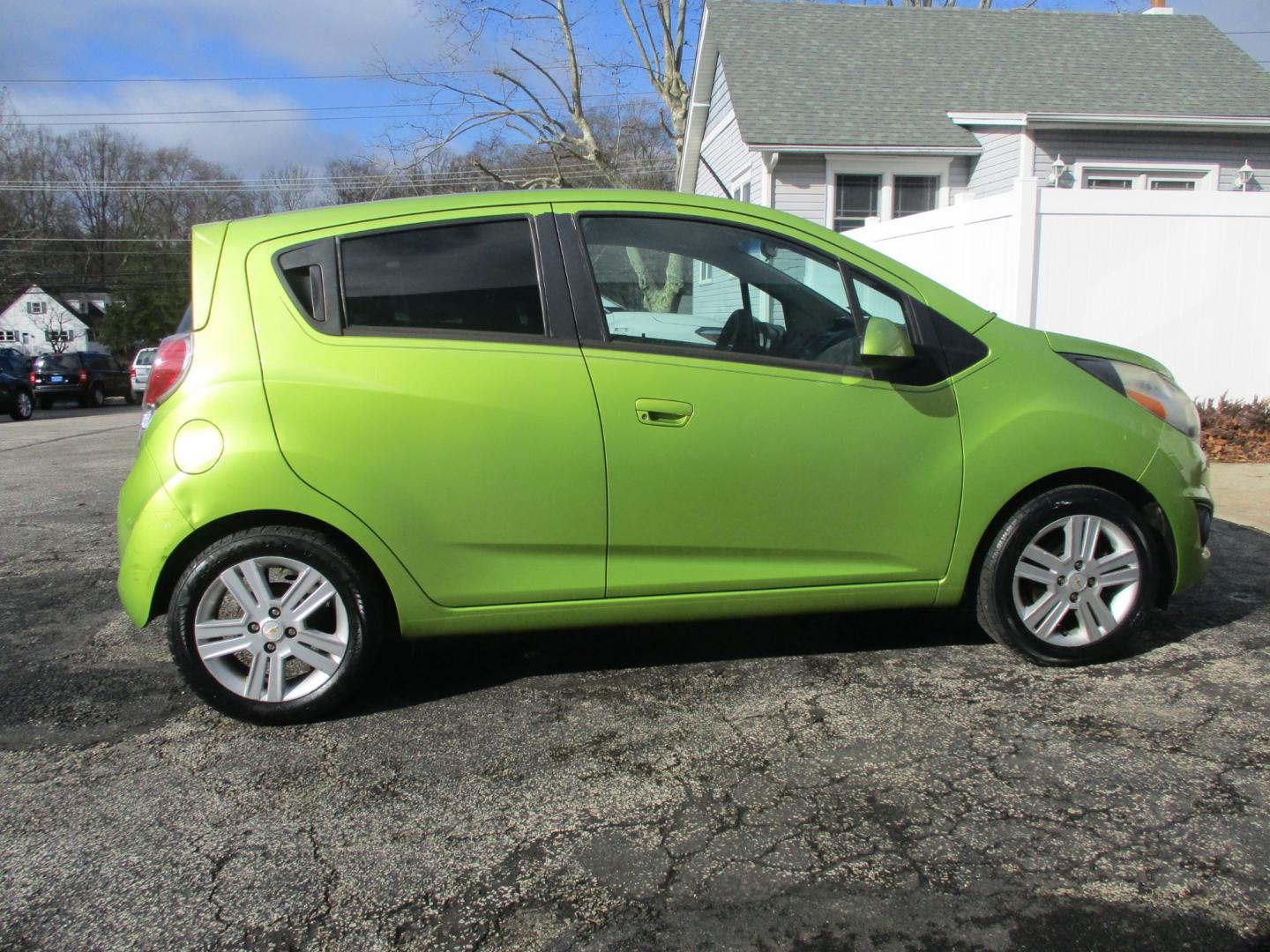 2013 GREEN Chevrolet Spark LS Auto (KL8CB6S9XDC) with an 1.2L L4 16V DOHC engine, 4-Speed Automatic transmission, located at 540a Delsea Drive, Sewell, NJ, 08080, (856) 589-6888, 39.752560, -75.111206 - Photo#8